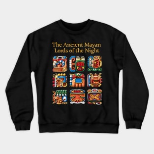 Ancient Mayan Glyphs Crewneck Sweatshirt